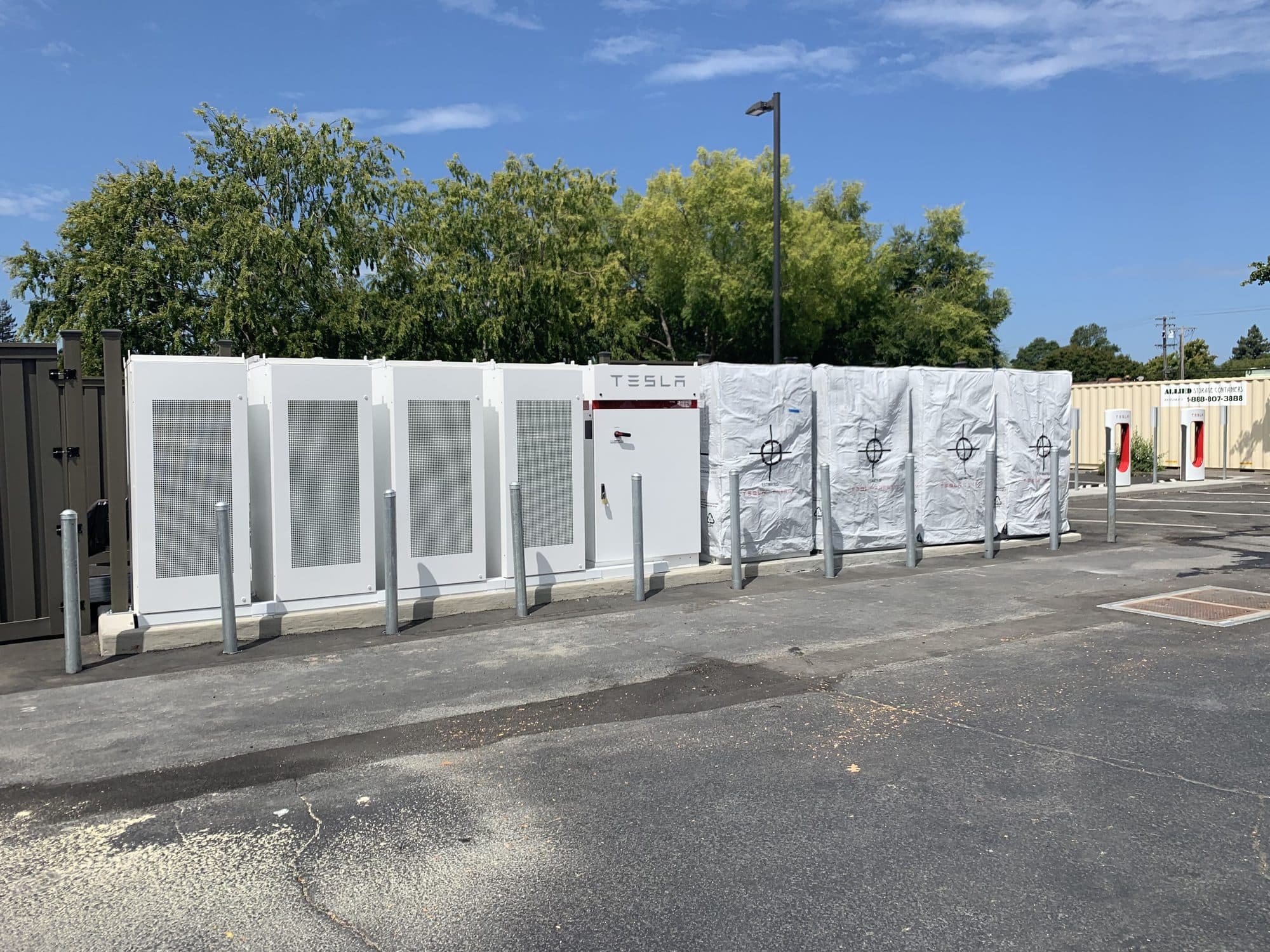 Commercial battery energy storage system and charging equipment installed by CPC Electric
