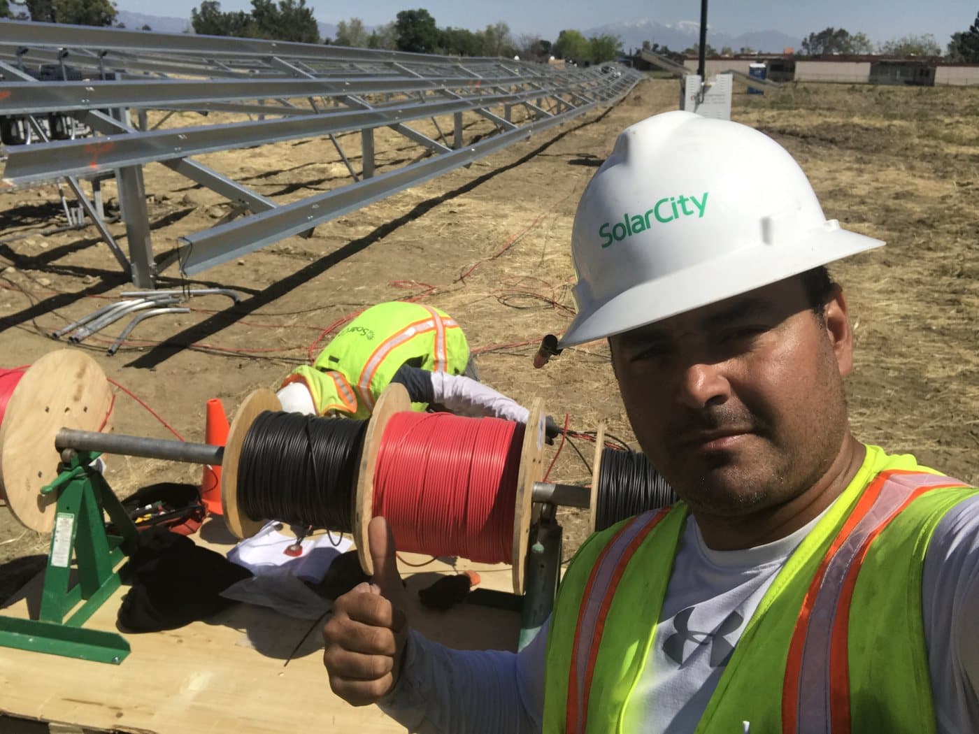 CPC crew installing a residential solar and battery system