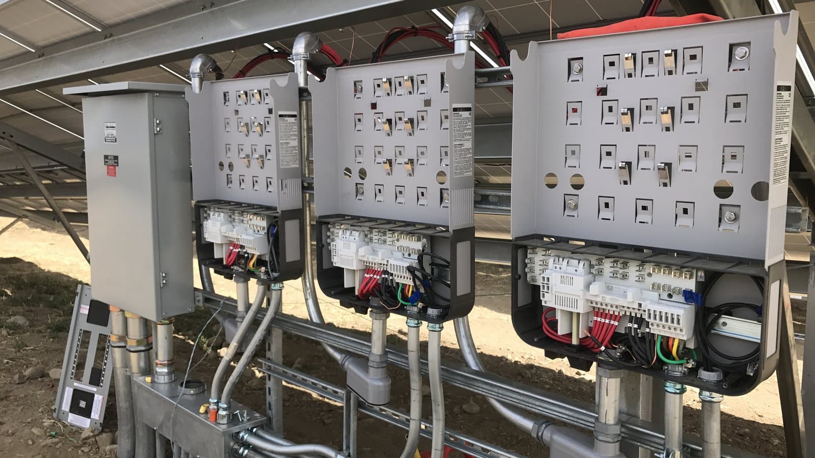 High-voltage transmission infrastructure